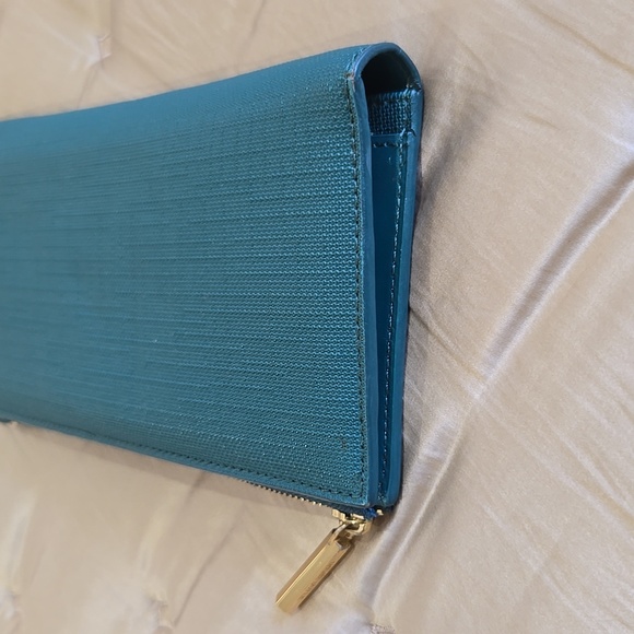 Dagne Dover Liberty Teal Slim Wallet - Picture 4 of 11